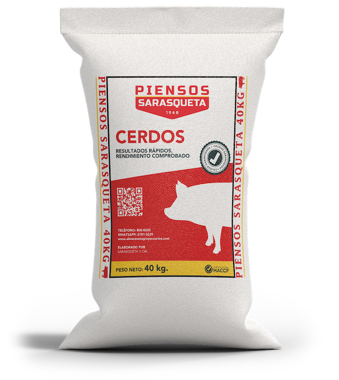 CRECIMIENTO CERDO (40 kg) Pellet