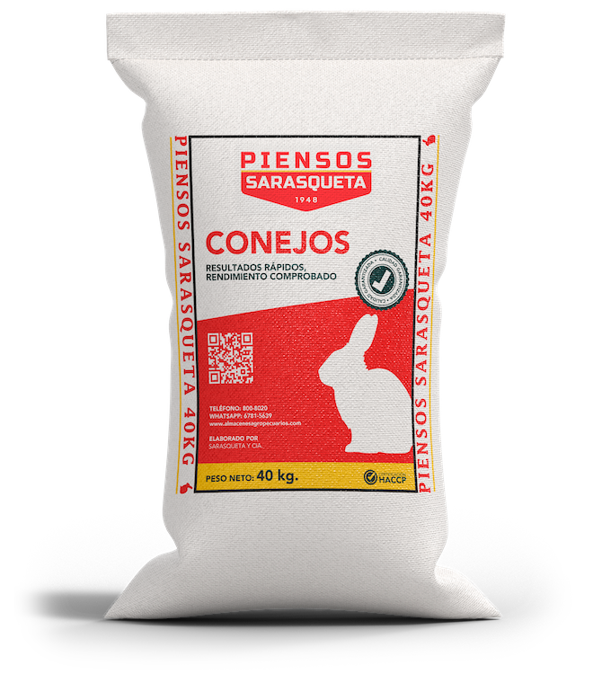 CONEJA (40 kg) Pellet